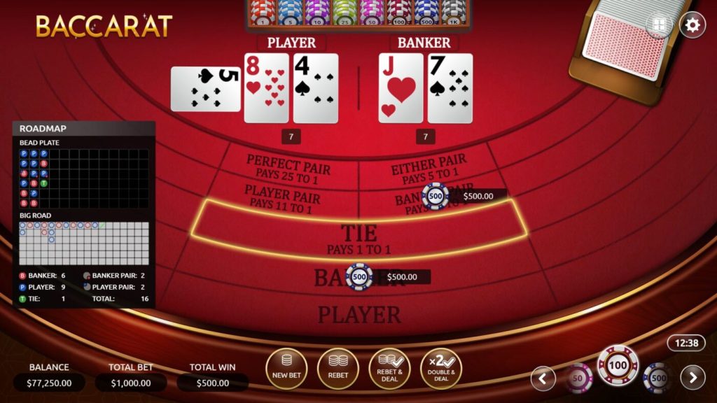 Terms to know when playing baccarat online