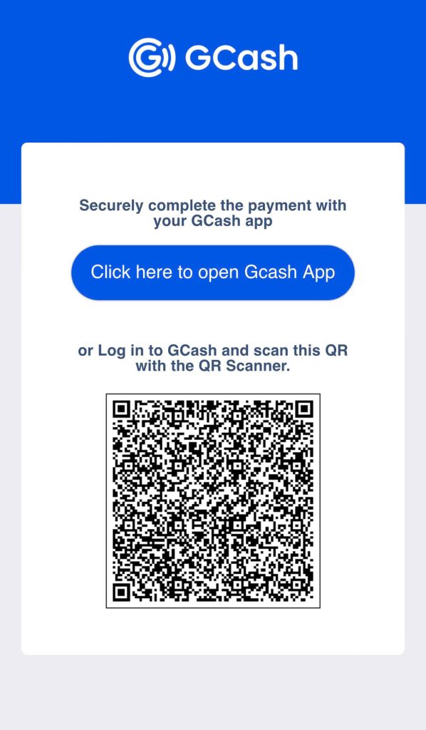 💥 Step 3: Open your GCash micro to scan the QR code.