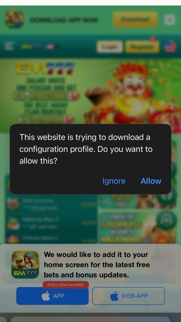 💥 Step 3: Then click on “Allow” on the notification