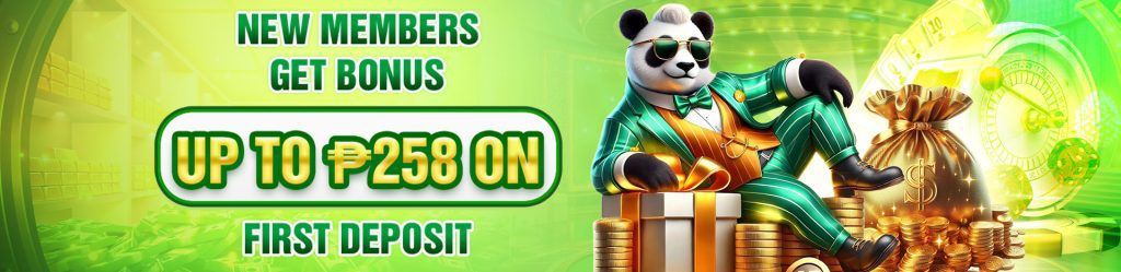 NEW MEMBERS GET A BONUS OF UP TO 258 PHP FOR THE FIRST DEPOSIT!